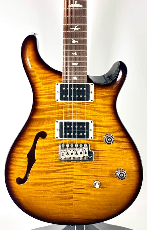 Paul Reed Smith PRS CE24 Semi Hollow Body Black Amber w/ Gigbag Ser# 0365591 image 1