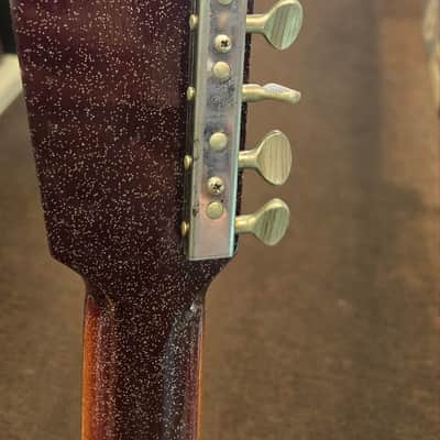 Silvertone 1457 Guitar and Amplifier 1965 - Red Sparkel image 16