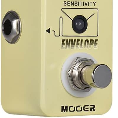 Mooer MAW2 Envelope Analogue Wah Pedal, Cream White image 3