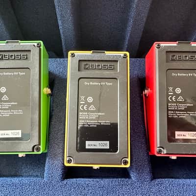 Boss BOX-40 40th Anniversary Box Set 2017 - Green/Red/Yellow image 6