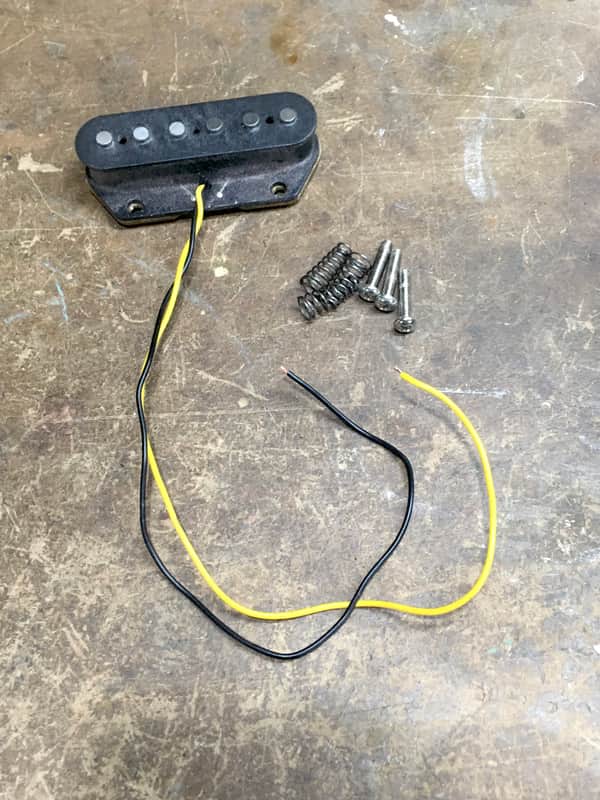 Vintage Style Tele Bridge Squier? Japan Relic Fender Guitar Pickup Staggered image 1