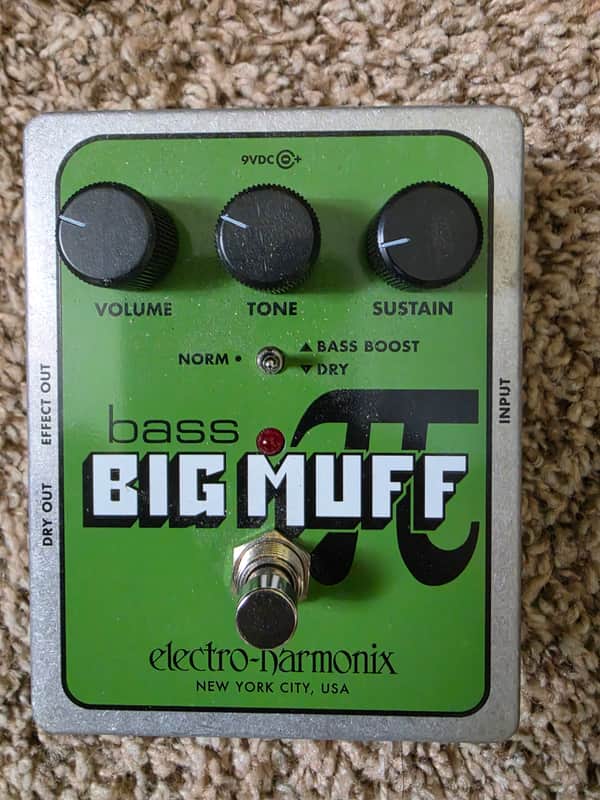 Electro-Harmonix Bass Big Muff Pi Distortion Fuzz Pedal image 1
