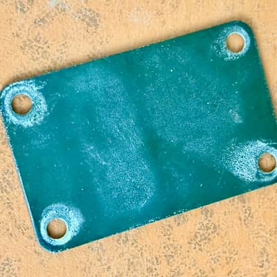 1980's Ibanez RB-850 Roadstar II Bass Guitar Neck Plate Black w/Screws Vintage image 4