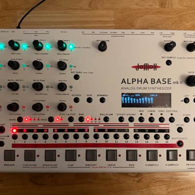 JoMox Alpha Base Mk ii Analog Drum Synthesizer 2024 - Present - White / Natural image 3