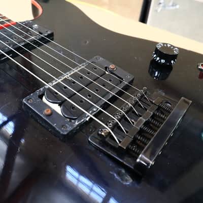 Memphis Tele 1980s Japan GB400/GB410 Red Black Widow Electric Guitar image 4