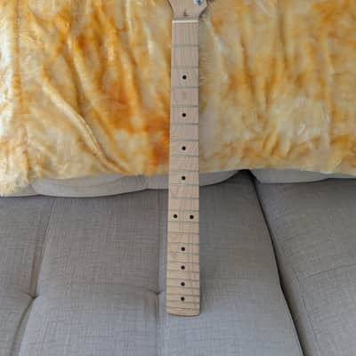 Left Handed Jamstik Strat Style Neck w/ Locking Tuners - 25.5" scale, 14" radius - FREE shipping image 1