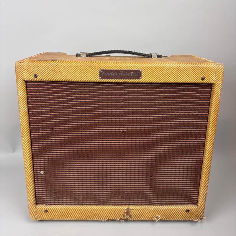 1957 Fender Harvard 5F10 1x12" Tweed Recently serviced. Sounds and looks fantastic... image 1