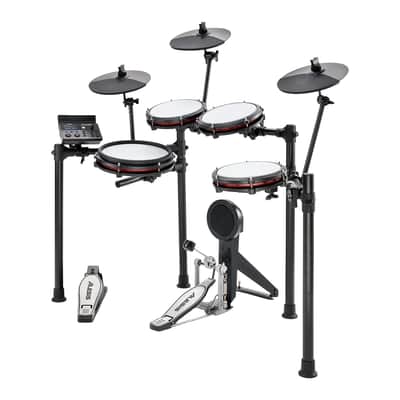 Alesis Nitro Max Electronic Drum Kit + Drum Monitor + Headphones + Throne image 3