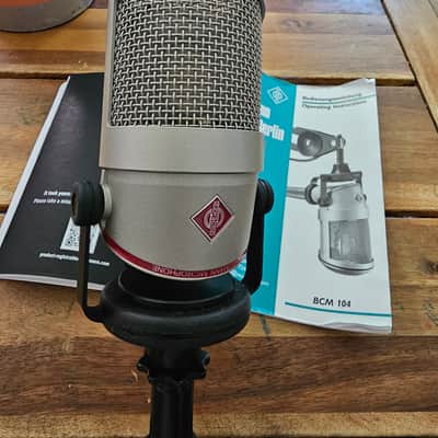 Neumann BCM 104 Large Diaphragm Cardioid Condenser Microphone 2004 - Present - Nickel image 1