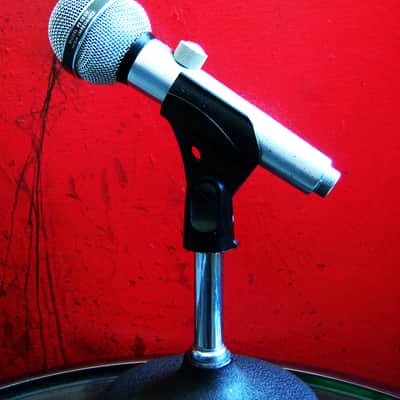 Vintage 1960's Shure PE585V dynamic cardioid microphone Hi Z w accessories PE585 585SA 585SAV # 2 image 9