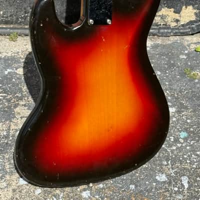 Fender Jazz Bass 1961 - 1 Family owned a 100% untouched 3-knob Slab Neck still sporting its original strings ! image 5