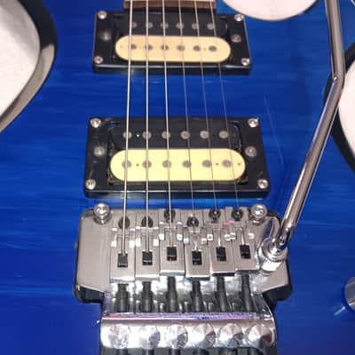 Vista Very Rare Warlock Electric Guitar - Royal Blue/Black image 4