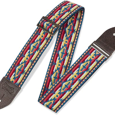 Levy's Leathers  2" Wide Jacquard Guitar Strap. image 1