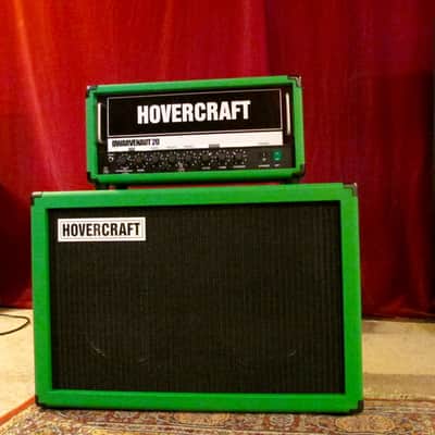 Hovercraft 2x12 Guitar Cabinet Convertible Back Green Black White image 1