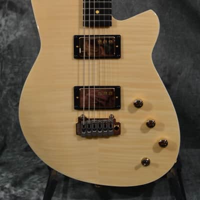 Reverend Descent W Baritone 10TH Anniversary Edition Natural Flame Maple w/ FREE Same Day Shipping image 1