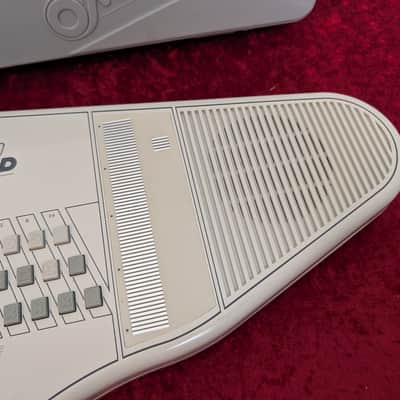 Vintage Suzuki Omnichord System Two Model OM-84 Synthesizer w/ Hard Case, Manual & Overlay 1984 - Ivory image 6