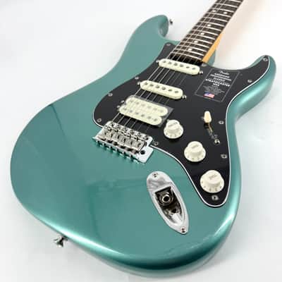 2025 Fender American Professional Classic Stratocaster HSS – Faded Sherwood Green Metallic image 2