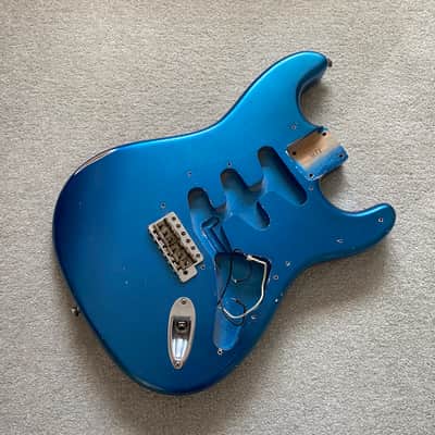 MJT Stratocaster body Lake Placid Blue nitro image 1