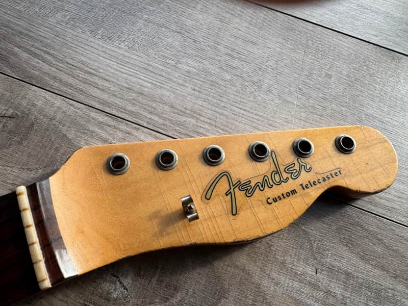 65 Fender custom Telecaster neck USA Vintage RI Tele Rosewood 60's USA image 1