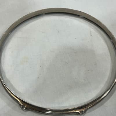 Ludwig 14"/8 lug Stick Chopper Steel Hoop (TDG-HP-1166) 50's - nickel plated image 11