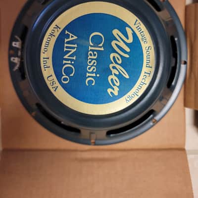 Pair of Weber Silver Ten 10" Guitar Amp Speakers image 2