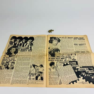 Vox Teen Beat Newspaper (Vol. II, No. 2) 1967 image 8