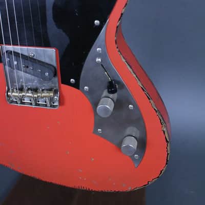 Novo Guitars Serus T Fiesta Red/'64 3-Tone Sunburst Dealer LTD *Free Shipping in the US* image 8