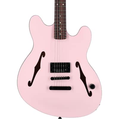 Fender Tom DeLonge Starcaster Electric Guitar, Satin Shell Pink image 3
