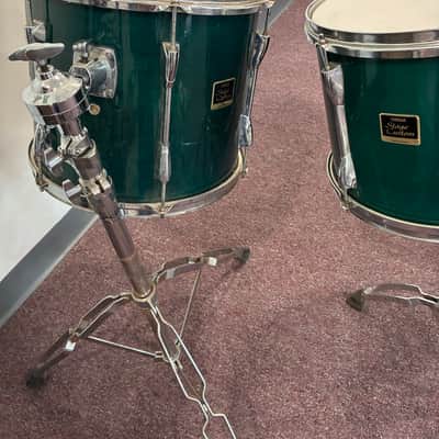 Yamaha Stage Custom Birch 22, 10, 12, 13, 14 Forest Green image 5