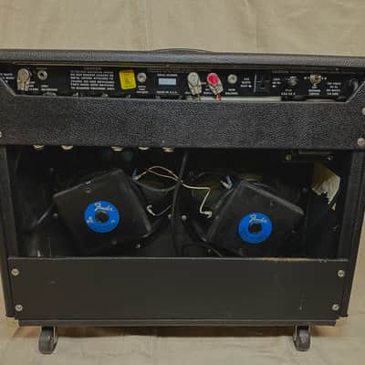 Fender Super Twin 180-Watt 2x12" Guitar Combo 1970s - Black- 1980 - Black image 9