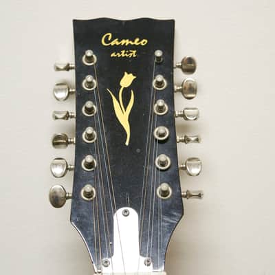 Cameo Artist Model F 613 H 12-String Acoustic Guitar For Repair image 11