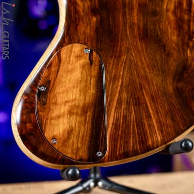 Benavente SCB (Single Cutaway Bass) - Hollow body Natural 5-String Fretless image 11