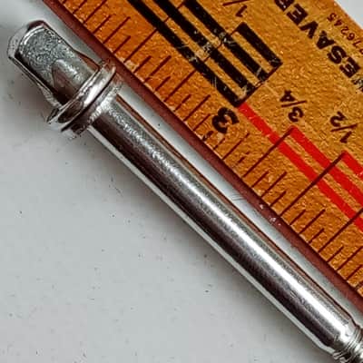 Rogers 3.5"T-Rod Snare/Floor Tom Drum Chrome Vintage Powertone Tension-Lug-Screw image 2
