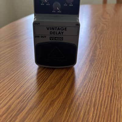 Behringer VD400 Vintage Analog Delay Pedal 2010s - Gray image 1