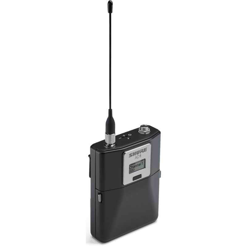 SHURE AD1-G56 Emetteur ceinture série AD - Emetteur ceinture AD - TA4M - 470 à 636 MHz image 1