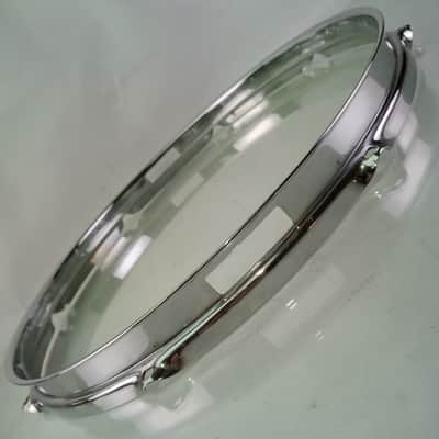 Rogers 14" Tall-Boy Holiday Snare Drum Resonant Rim/Hoop 8-Lug Cleveland USA 60s image 3