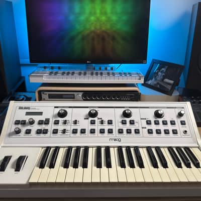 Moog Little Phatty Monophonic Analog Synthesizer 2010s - White Limited Edition