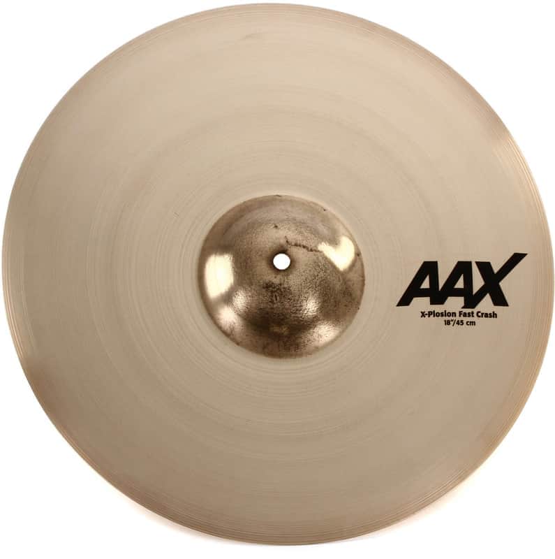Sabian 18" AAX X-Plosion Fast Crash Cymbal 2025 - Brilliant image 1