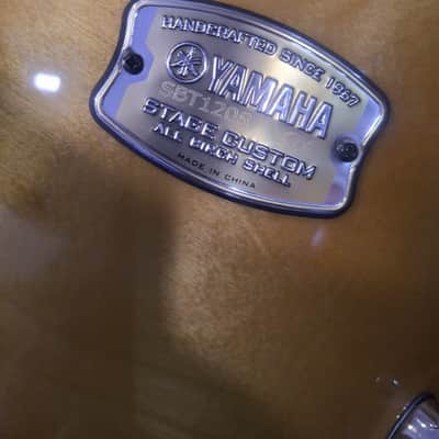 Yamaha Stage Custom - Natural Finish 12x7 in Tom w/ Hex Style Arm image 4