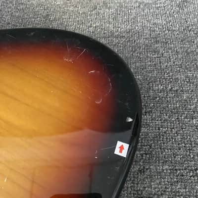Lefty Tobacco Burst 4 String Jazz Bass Style Body image 3