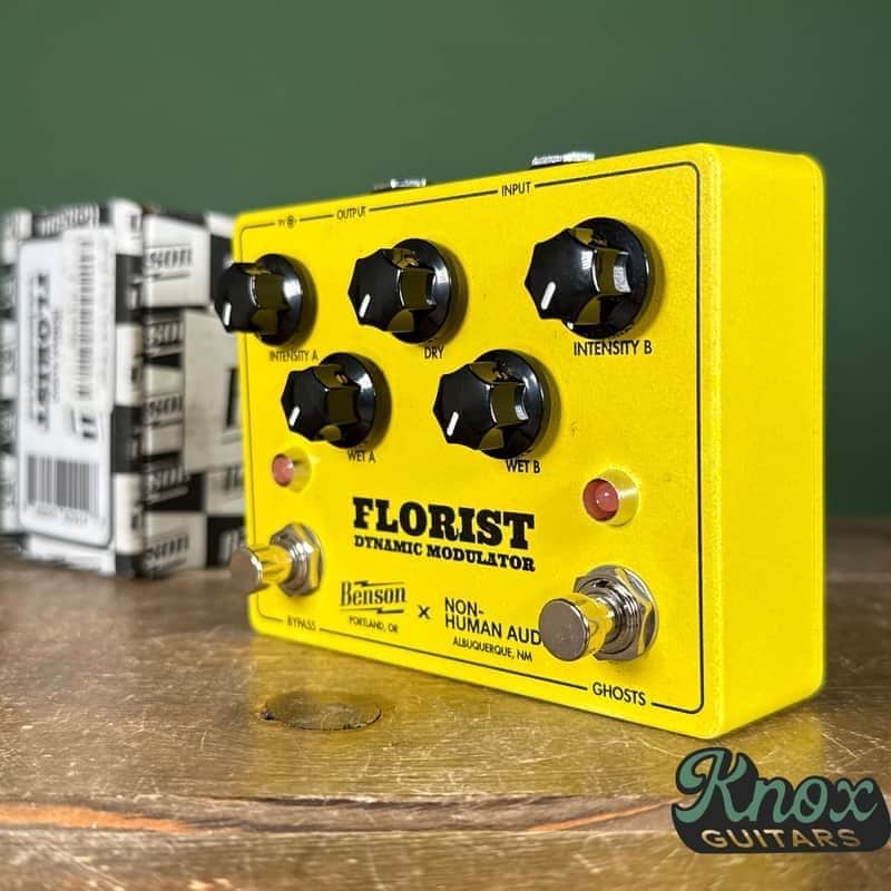 Benson Amps / Non-Human Audio Florist Dynamic Modulator 2024 - Present - Yellow image 1