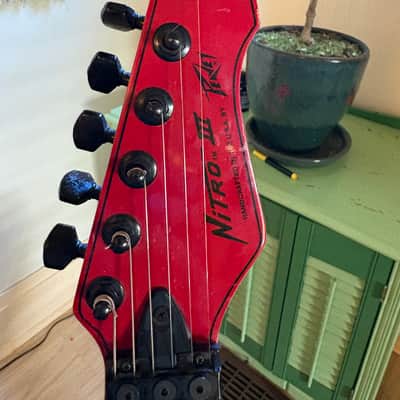 Peavey Nitro C-3 Red Superstrat Kahler Tremolo 1991 - Gloss Red image 7