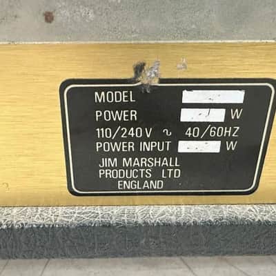 Marshall JCM 800 Lead Series Model 2210 1986 - Original image 3