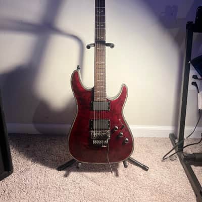 Schecter Hellraiser C-1 FR 2006 - Present - Black Cherry image 1