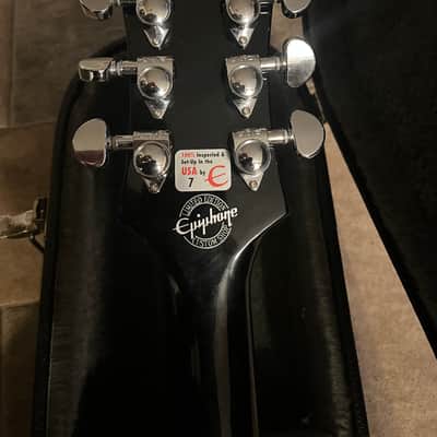 Epiphone Les Paul Custom limited 08 - Grey burst image 3