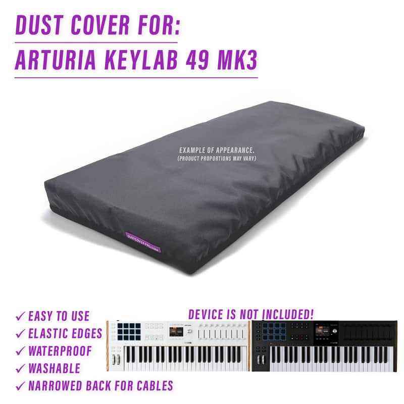 DUST COVER for Arturia KeyLab 49 Mk3 image 1