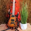 Charvel Custom "Chop Shop" Heavy Relic Pro-Mod DK24 HH 2PT Stained Maple Neck with Tweed Hard Case