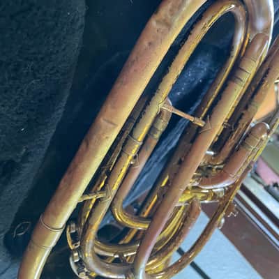 king 1122 mellophone (marching french horn) image 9