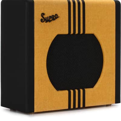 Supro Delta King 12 1x12-inch 15-watt Tube Combo Amp - Tweed and Black image 1