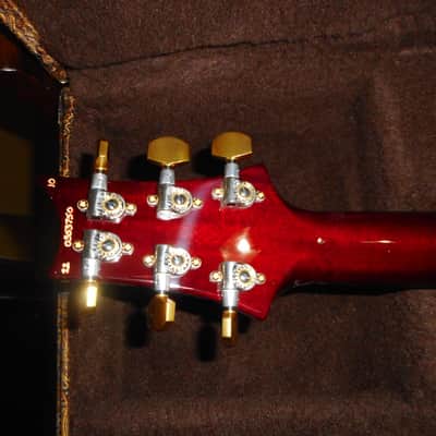 PRS Custom 24 10-Top 2023 - Dark Cherry Sunburst image 9
